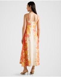 Forever New - Livvy Strappy Linen Midi Dress