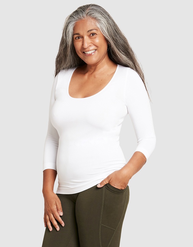 Boody - 2-Pack 3/4 Sleeve Top