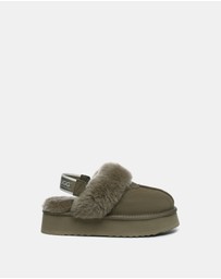 EVERAU - Australian Shepherd Ugg Waffle Platform Cow Suede Upper House Shoes