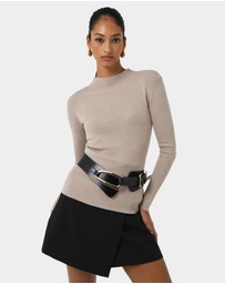 Forcast - Biface Leather Belt