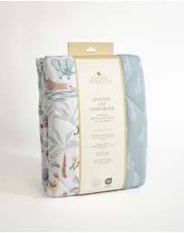 Living Textiles - Reversible Quilted Cot Comforter - Wild Safari