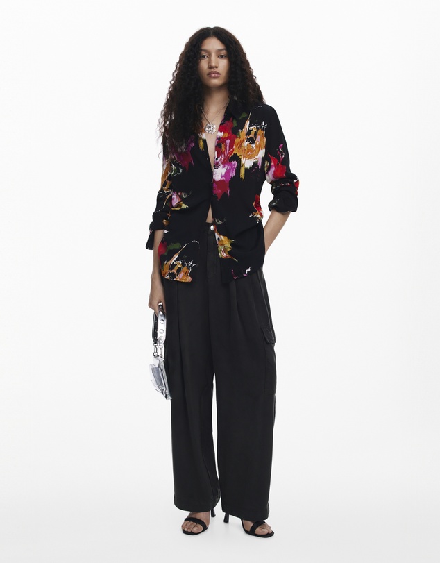 Desigual - Floral print shirt