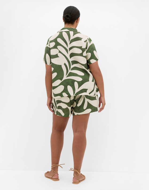 City Chic - Taranto Print Shirt