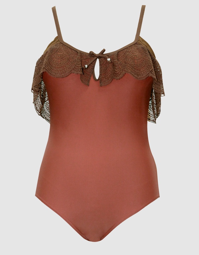 Parfait - Pure Underwired One Piece Swimsuit with Lace Ruffle