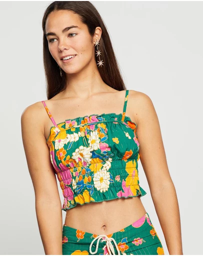 LENNI the label - Crush Shirred Cami