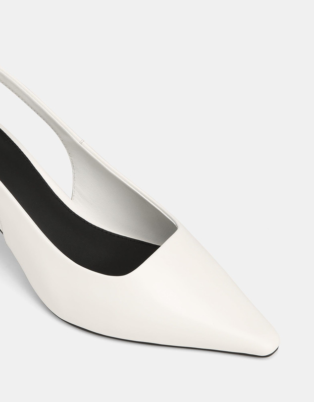 Wittner - Mella High Heels Optic White Box Leather