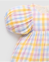 Purebaby - Gathered Dress -Kids-Babies