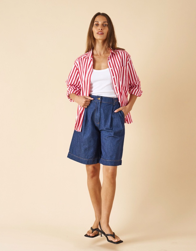 CAMIXA - Poppy Oversize Cotton Shirt