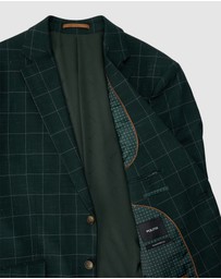 Politix - Sebastian Windowpane Check Tailored Jacket
