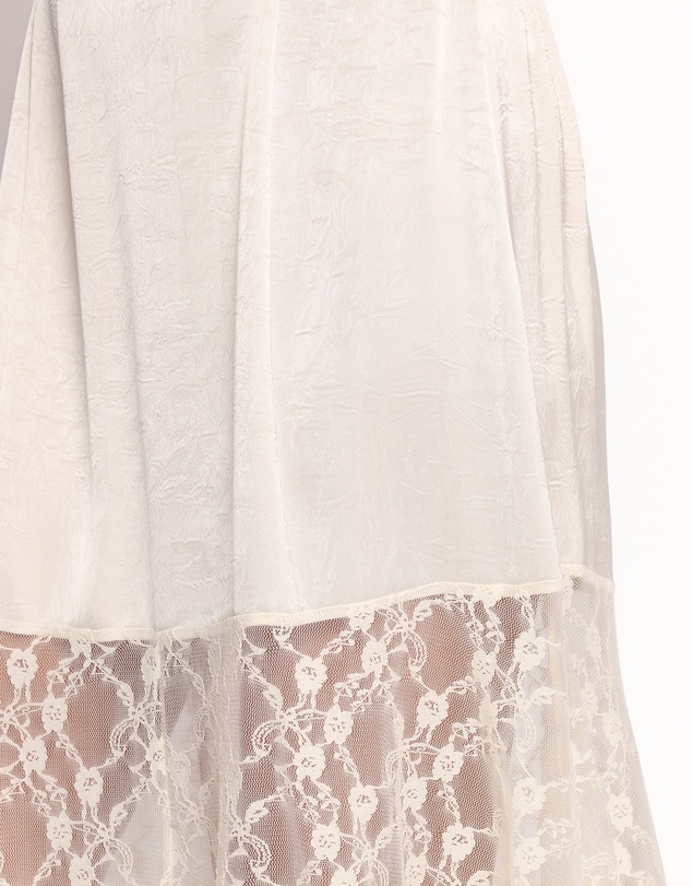 Petal & Pup - Chapel Lace Maxi Skirt - Cream