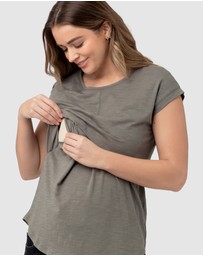 Ripe Maternity - Richie Nursing Tee