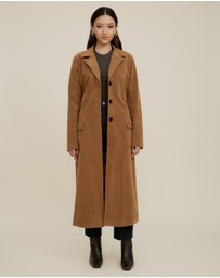The Fated - Maddie Faux Suede Coat
