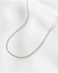 Wanderlust + Co - Sterling Silver Classic Chain Necklace