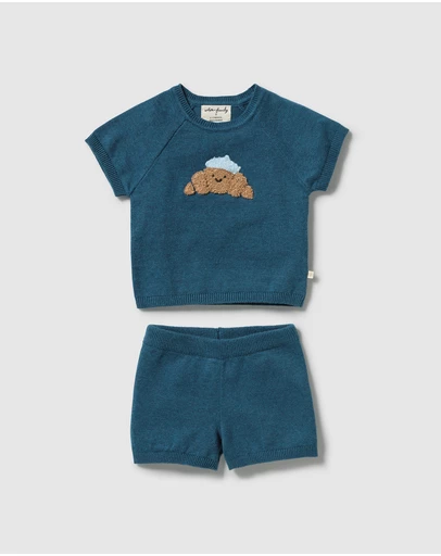 Wilson & Frenchy - Organic Knitted Set - Babies