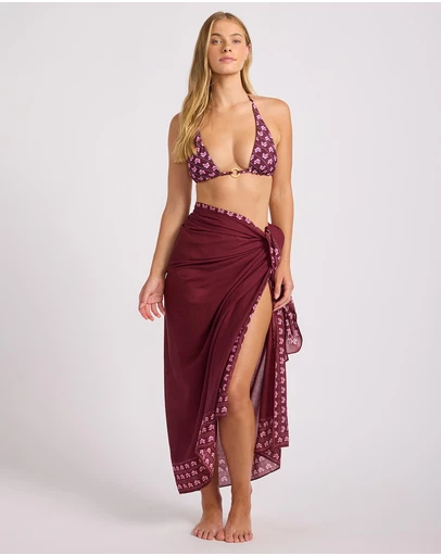 Seafolly - Woodblock Sarong