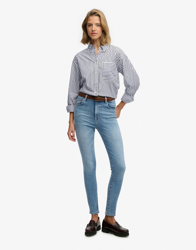 Superdry - Poplin Relaxed Long Sleeve Shirt