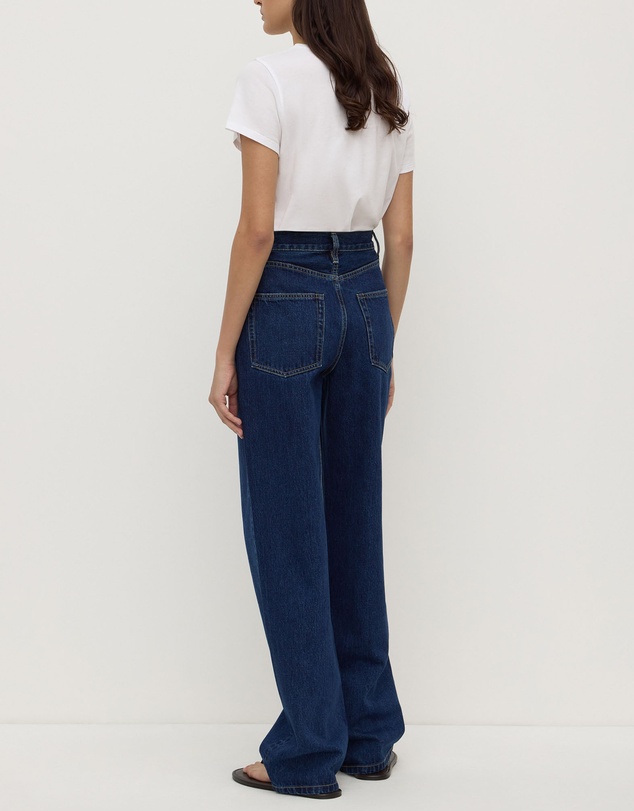 Assembly Label - High Rise Straight Jeans