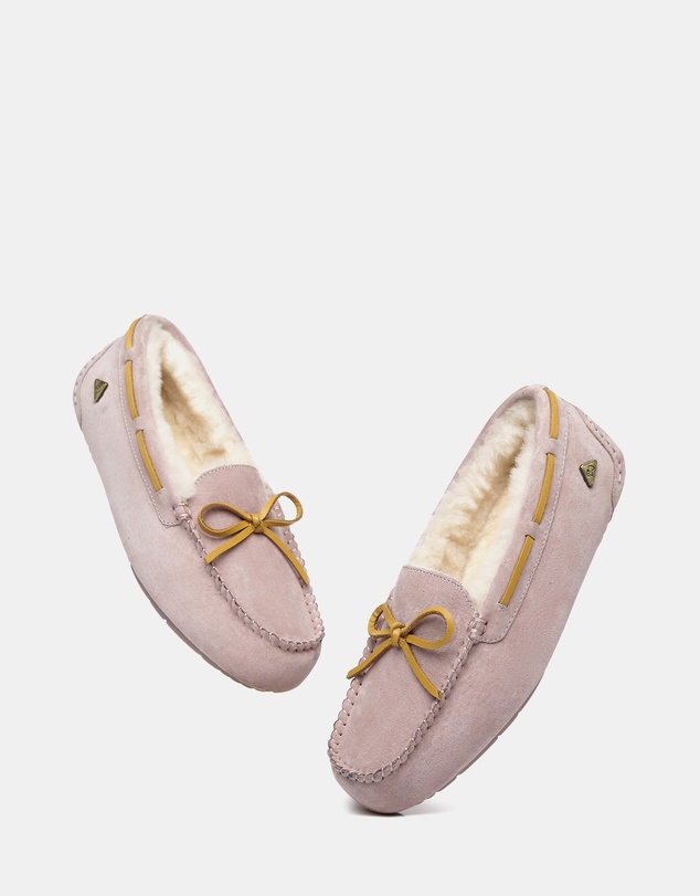 EVERAU - EverAU Ugg Miracle Moccasin Leather Upper Moccasins