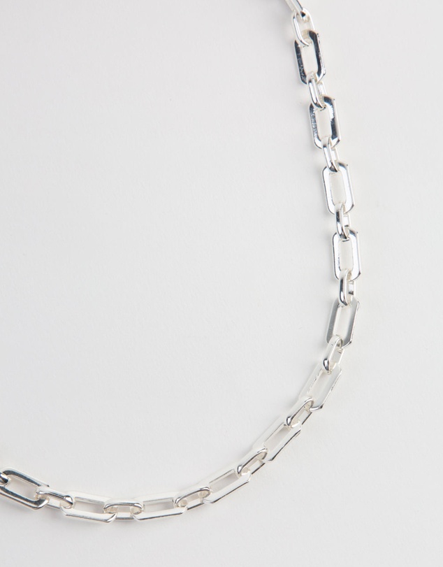 Lovisa - Silver Rectangle Link Necklace