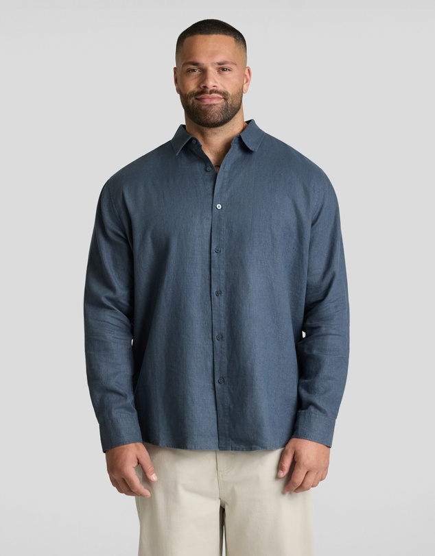 Johnny Bigg - Resort Relaxed Fit Linen Shirt