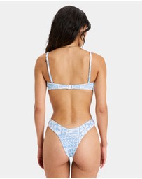 Roxy - Womens Wave Cheeky Bikini Bottom