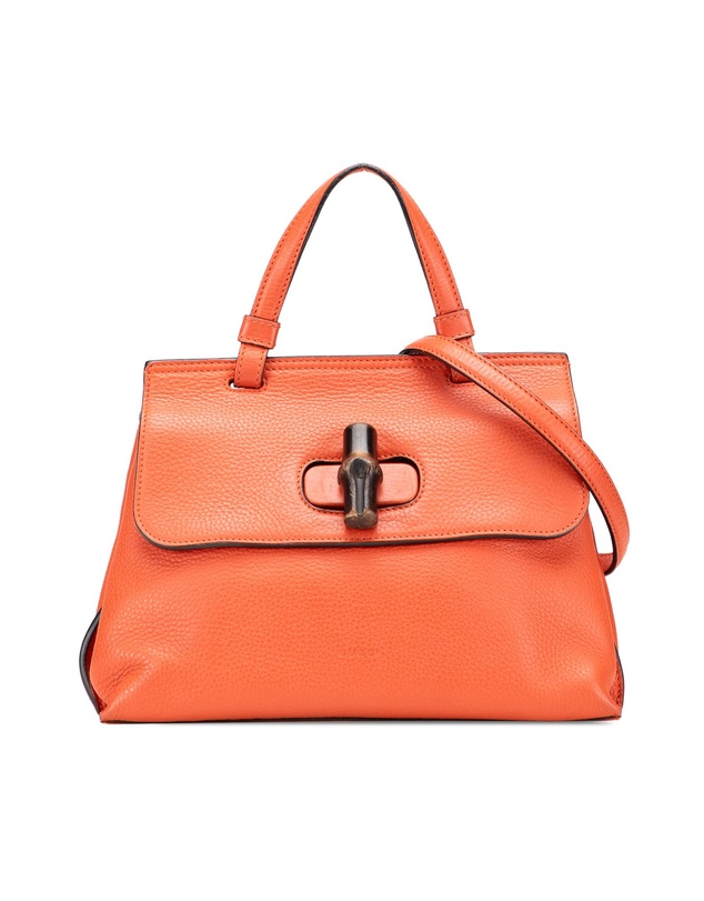 Pre-Loved by Azura Reborn - Pre-Loved gucci Elegant Leather Handbag with Top Handle and Shoulder Strap