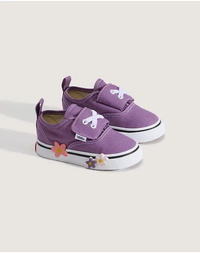 Vans - Authentic Elastic V Flower Sneakers - Kids