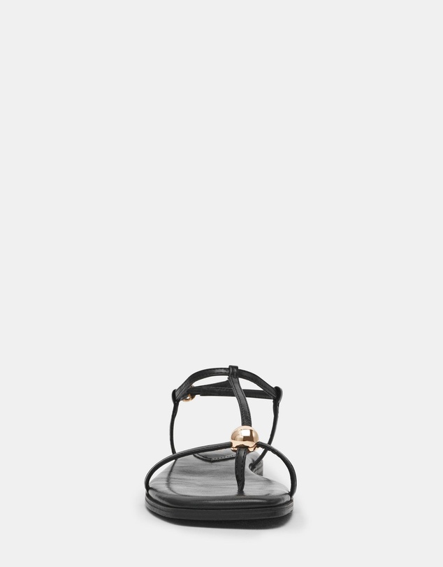 Steve Madden - Ritzy black square-toe strappy sandal