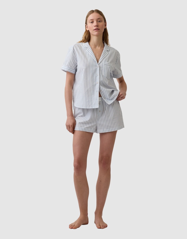 GAP - Poplin PJ Logo Shorts