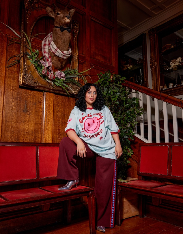 The Somewhere Co - Aquarius Astrology Oversized Tee