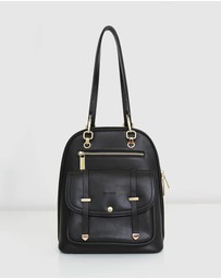 Belle & Bloom - 5th Ave Leather Backpack