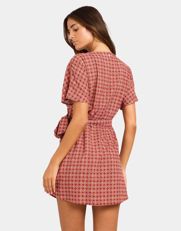 Roxy - Womens Aurora Wrap Mini Dress