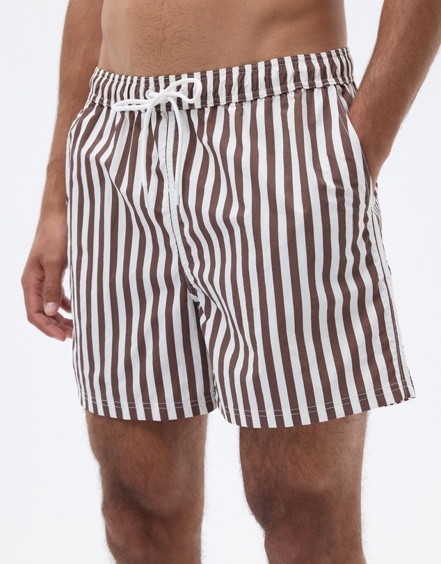 AERE - Stripe Swim Shorts