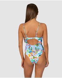 Baku Swimwear - Sardinia Retro Underwire One Piece Swimsuit