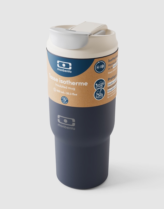 Monbento - Monbento Travel Mug L - Blue Infinity