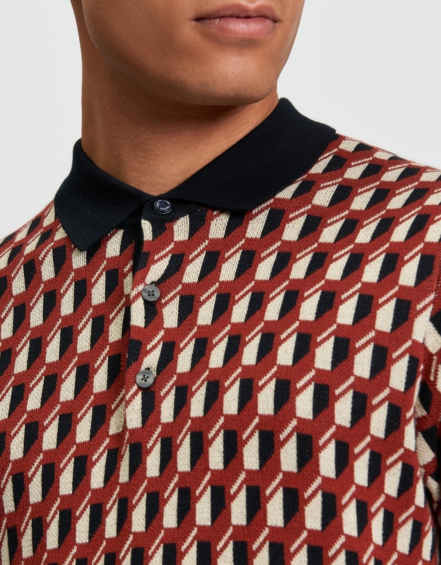 Ben Sherman - All Over Jacquard Polo