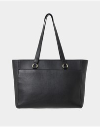 Forcast - Valerie Leather Tote Bag