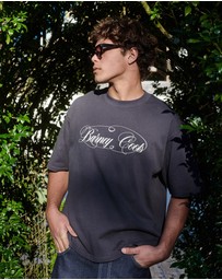 B.Cools - Script Crop T-Shirt