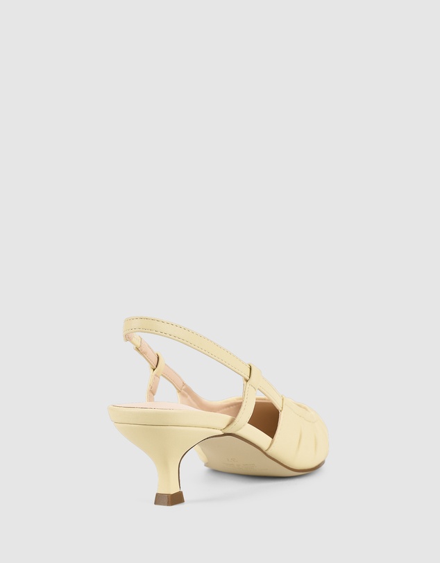 Verali - Lucius Slingback Kitten Heels