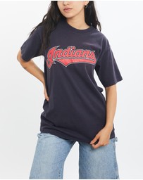 Vintage by The Real Deal - Pre Loved - Vintage 90s MLB Cleveland Indians Tee