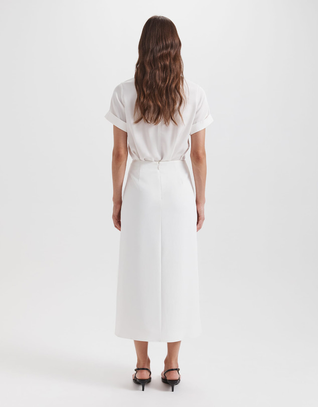 SABA - Dharma Drape Midi Skirt
