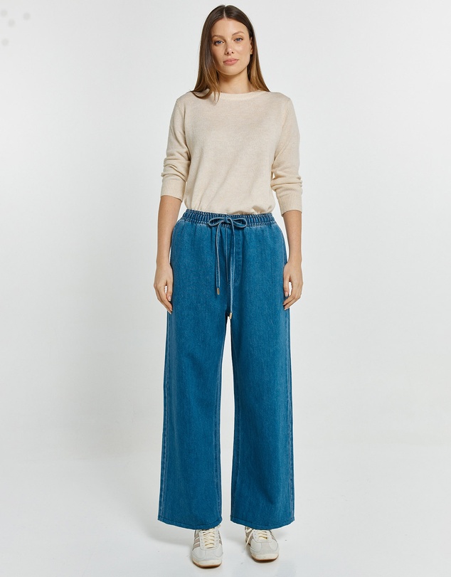 Betty Basics - Vespa Denim Jogger