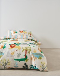 Linen House Kids - Creatures Great and Small Quilt Cover Set