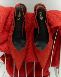 Siren - Yory Slingback Kitten Heels