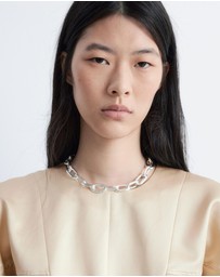& Other Stories - Satin Puff-Sleeve Top