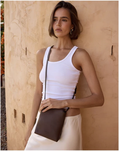 VESTIRSI - Clara Chocolate Mini Crossbody Bag