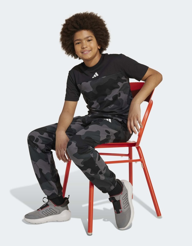adidas Sportswear - Seasonal Essentials Camo Fleece Pant Kids