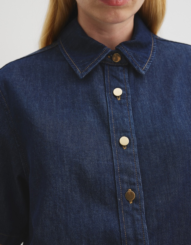 Country Road - Short Sleeve Denim Shirt
