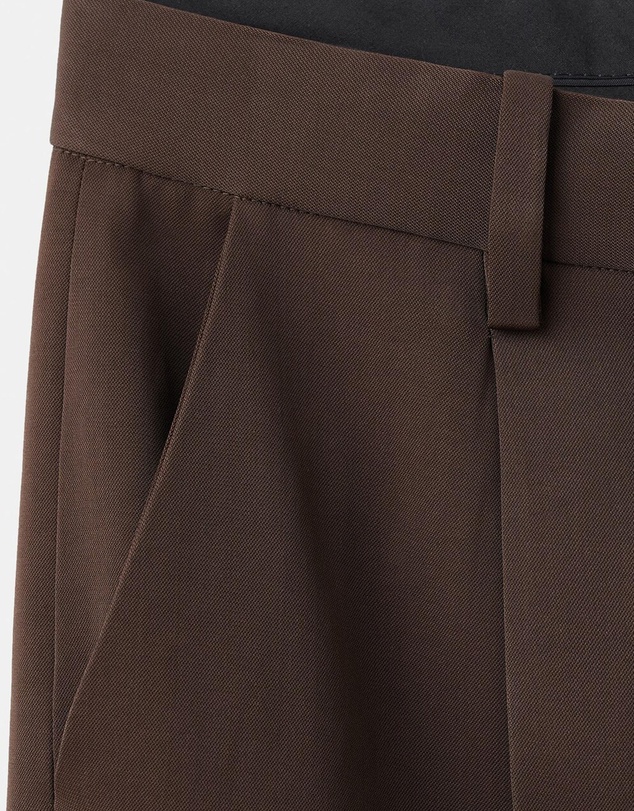 M.N.G - Straight Mid-Rise Suit Trousers