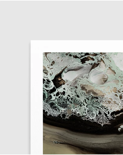 Olive et Oriel - Earthly Motion 1 by Petra Meikle De Art Print